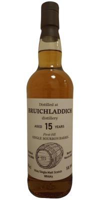 Bruichladdich 2006 Dar First fill ex-bourbon barrel 58.9% 700ml