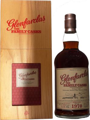 Glenfarclas 1970 The Family Casks Release Sp15 Sherry Hogshead #2026 53% 700ml