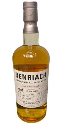 BenRiach 2009 Cask Edition Rye Barrel K&L Wine Merchants 57.2% 750ml