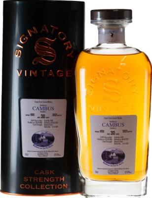 Cambus 1991 SV Refill Sherry Butt 57% 700ml