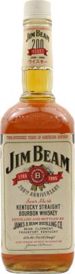 Jim Beam White Label 200th Anniversary 4yo 40% 750ml