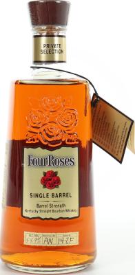 Four Roses 10yo Private Barrel Selection OESK Charred New American Oak 12-1T Total Wine & More 54.9% 750ml