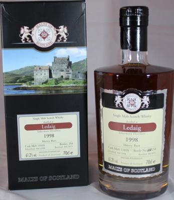 Ledaig 1998 MoS Sherry Butt 61.2% 700ml