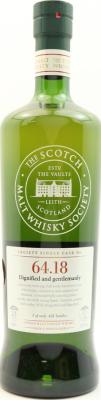 Mannochmore 1984 SMWS 64.18 Dignified and gentlemanly Refill Sherry Butt 64.18 56.3% 700ml