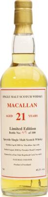 Macallan 1989 PrB Limited Edition Fine Oak Hogshead #6651 45.2% 700ml