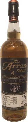 Arran 1999 OddPopp Private Cask 15yo Bourbon Barrel 1999/017 56.5% 700ml