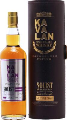 Kavalan Solist Peaty Cask R080807063 51.6% 700ml