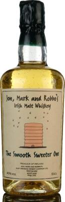 Jon Mark and Robbo's The Smooth Sweeter One Irish & Scotch Malt Whiskies 40% 750ml