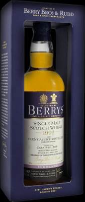 Glen Garioch 1992 BR Berrys 3061 Charles Hofer SA 56% 700ml