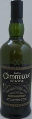 Ardbeg Committee Reserve Back Label Member Info 55.3% 700ml