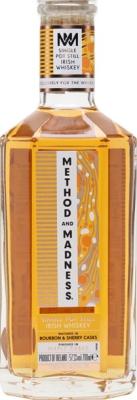 Method and Madness Maple Wood Finish Ex-Bourbon Ex-Sherry Casks Maple Wood Finish TWE 57.1% 700ml