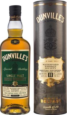 Dunville's 11yo Ech Single Cask Series Palo Cortado Sherry Finish Waterford Whisky Society 56.9% 700ml