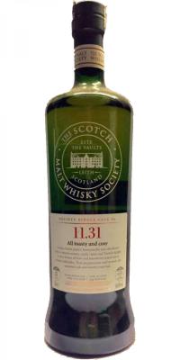 Tomatin 2008 SMWS 11.31 All toasty and cosy 1st Fill Ex-Bourbon Barrel 60.4% 700ml