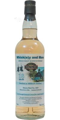 Arran 1996 WaM Sherry Butt #1829 Germany's Best Whisky Shop 2015 54.1% 700ml