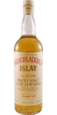 Bruichladdich 10yo White label Red letter 43% 1000ml