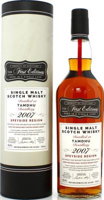 Tamdhu 2007 ED Sherry Butt 58.8% 700ml