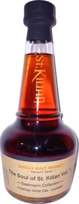 St. Kilian 2017 Private Cask Bottling Amerkanische Weisseiche unpeated Alfred Seelmann 54.2% 500ml
