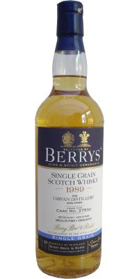 Girvan 1989 BR Berrys #37532 46% 700ml