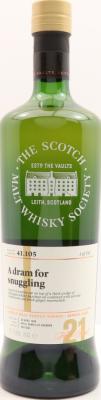 Dailuaine 1996 SMWS 41.105 a dram for snuggling Refill Ex-Bourbon Barrel 51.1% 700ml