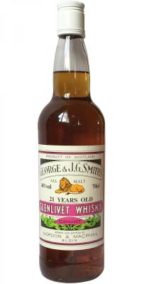 Glenlivet 21yo GM George & J.G. Smith's Screw Cap 40% 700ml