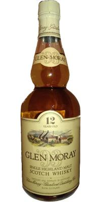 Glen Moray 12yo 93 beige distillery label 43% 750ml