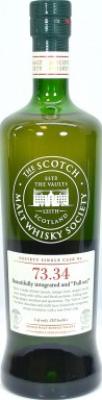 Aultmore 1992 SMWS 73.34 Beautifully integrated and Full on Refill Ex-Bourbon Barrel 73.34 58.9% 700ml