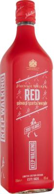 Johnnie Walker Red 200 Years Limited Edition Design 40% 700ml