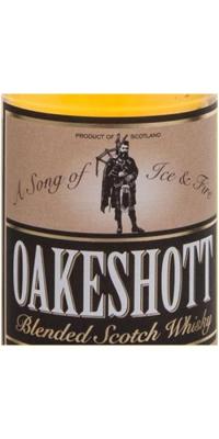 Oakeshott A Song Of Ice & Fire Blended Scotch Whisky Oak Casks 40% 350ml