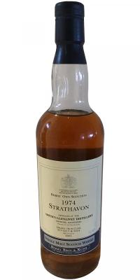 Glenlivet 1974 BR Strathavon Berrys Own Selection 5217 + 5218 43% 700ml