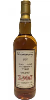 Ledaig 20yo Peativarsary Oak Hogshead #80004 Fadandel.dk 60.7% 700ml