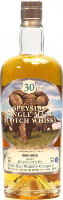Benrinnes 1984 SS Whisky Is Nature Wildlife Collection #2268 56.6% 700ml