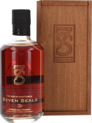 Seven Seals The Age of Sagittarius Single Malt Whisky Ex-Bourbon + Ex-Sherry Casks 49.7% 500ml