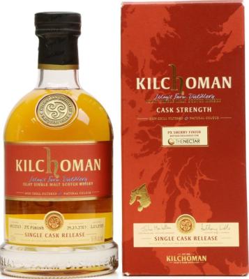 Kilchoman 2011 Single Cask Release PX Sherry Finish 325/2011 The Nectar Exclusive 56.9% 700ml