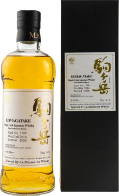 Mars 2014 Single Cask Komagatake Selected by LMDW 1st Fill Bourbon Barrel #1790 The Netherlands 61% 700ml