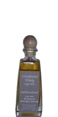 Schwabischer Whisky Nas Jubilaumsbrand Oak 200th Anniversary Gasthof Hirsch 40% 200ml