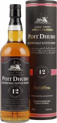 Poit Dhubh 12yo PNL 43% 700ml