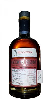 Mackmyra 2006 Reserve Elegant Bourbon 06-0057 50.4% 500ml