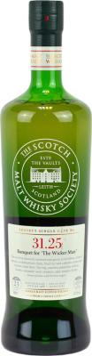 Isle of Jura 1988 SMWS 31.25 Banquet for The Wicker Man 24yo Refill Ex-Bourbon Hogshead 53.4% 700ml