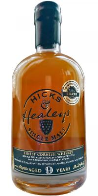 Hicks & Healey 9yo Finest Cornish Whisky 42.5% 700ml