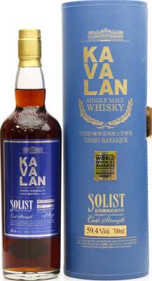 Kavalan Solist Vinho Barrique W120120082A 59.4% 700ml