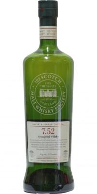 Longmorn 1990 SMWS 7.52 Art school whisky Refill Hogshead Ex Bourbon 56.4% 700ml