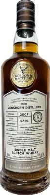 Longmorn 2007 GM Connoisseurs Choice Cask Strength 1st Fill Sherry Hogshead 57.1% 700ml