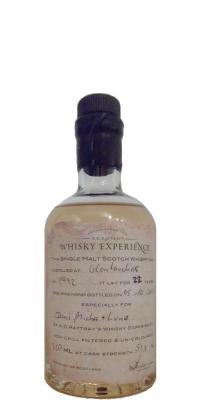 Glentauchers 1992 DR Hand Filled at A.D. Rattray's Whisky Experience Bourbon Cask 51.4% 350ml