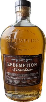 Redemption Straight Bourbon Whisky New charred oak barrel 44% 750ml