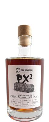 Teerenpeli 2017 PX Sherry Cask 24/17 58.5% 500ml