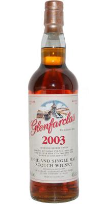 Glenfarclas 2003 Oloroso Sherry Cask 1472 + 3018 Weinhaus Hilgering 46% 700ml