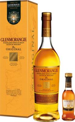 Glenmorangie The Original Giftbox With Miniature 10yo 40% 700ml