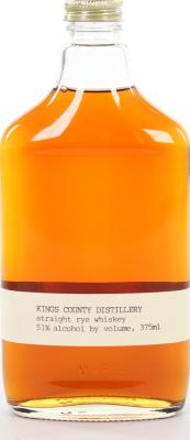 Kings County Distillery Straight Rye Whisky 51% 375ml