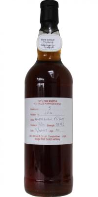 Hazelburn 2007 Duty Paid Sample For Trade Purposes Only 1st Fill Ex-Sherry Butt Rotation 106 58.9% 700ml