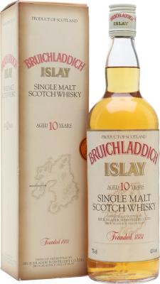 Bruichladdich 10yo F.lli Rinaldi Importatori Bologna 43% 750ml